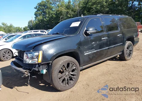2011 Chevrolet Suburban 1500 Ltz из США, поврежденный, VIN 1GNSKKE32BR207075